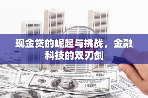 西屯现金贷的崛起与挑战，金融科技的双刃剑