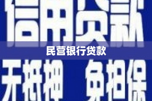 西屯民营银行贷款