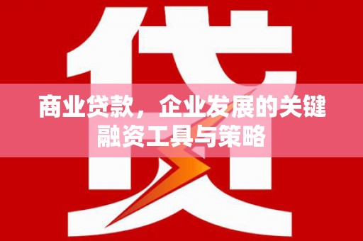 西屯商业贷款，企业发展的关键融资工具与策略