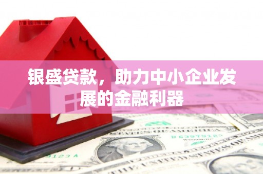 西屯银盛贷款，助力中小企业发展的金融利器