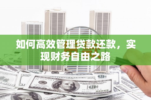 西屯如何高效管理贷款还款，实现财务自由之路