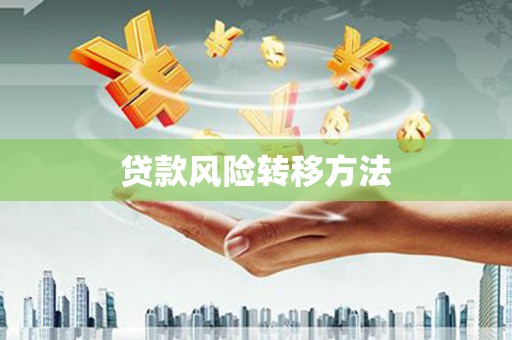 西屯贷款风险转移方法