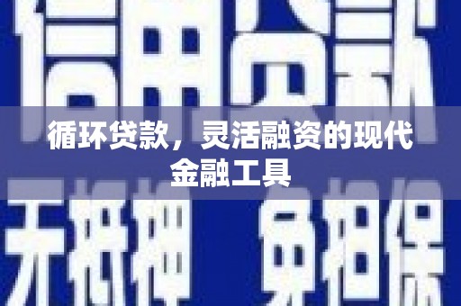 西屯循环贷款，灵活融资的现代金融工具