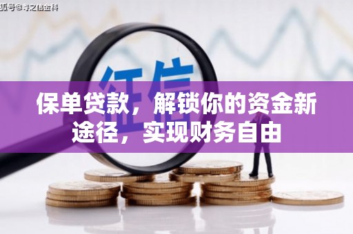 西屯保单贷款，解锁你的资金新途径，实现财务自由
