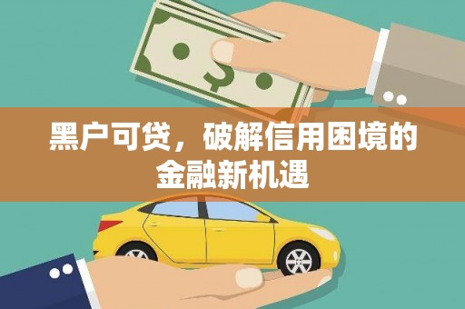 西屯黑户可贷，破解信用困境的金融新机遇