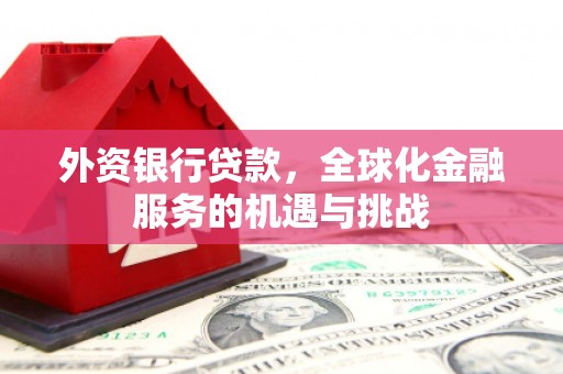 西屯外资银行贷款，全球化金融服务的机遇与挑战